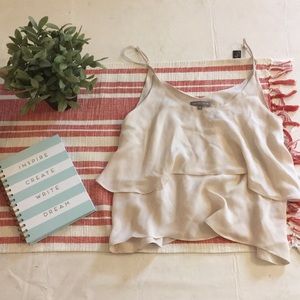 Emerson Thorpe: S: off white layered tank top